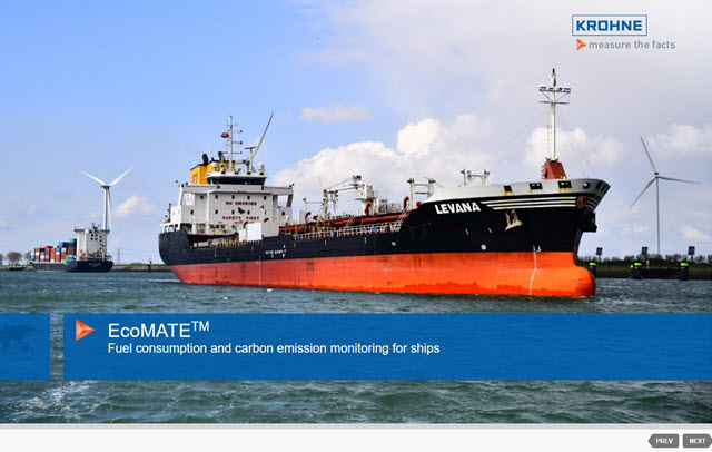 EcoMATE™ und Verordnungen EU MRV und IMO DCS